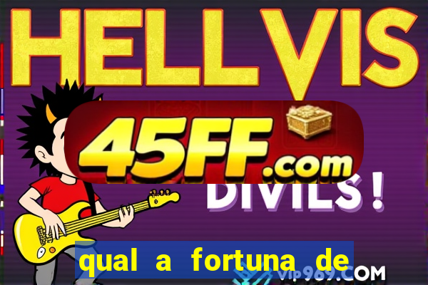 qual a fortuna de beto barbosa